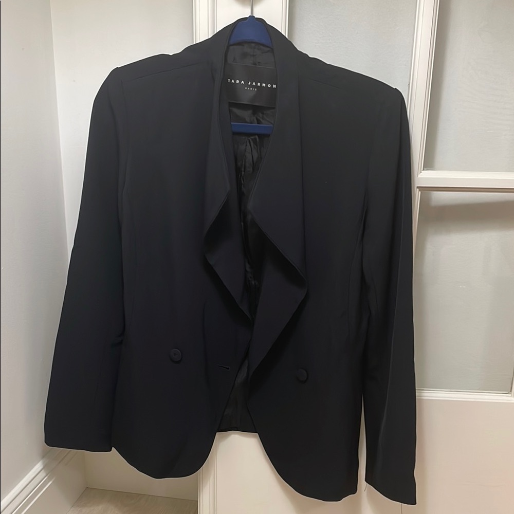 Tara Jarmon Black Blazer